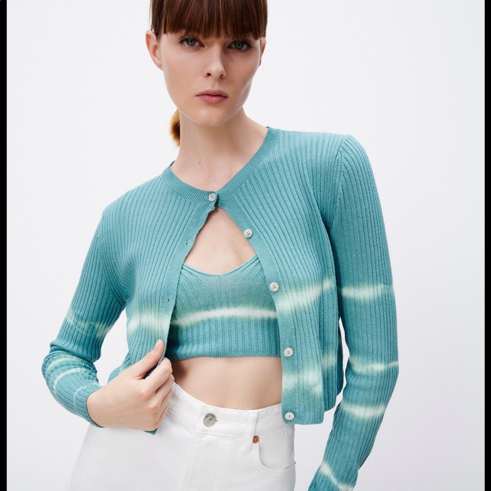 Zara Tie Dye Sweater Set